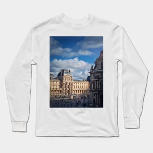 Louvre, Paris, France Long Sleeve T-Shirt